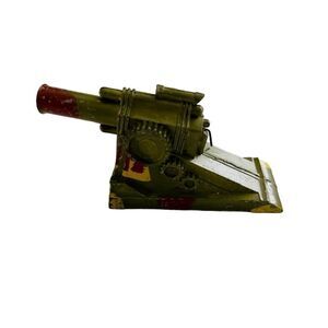 Vintage Barclay Manoil Field Atillery Howitzer Camouflage Cannon